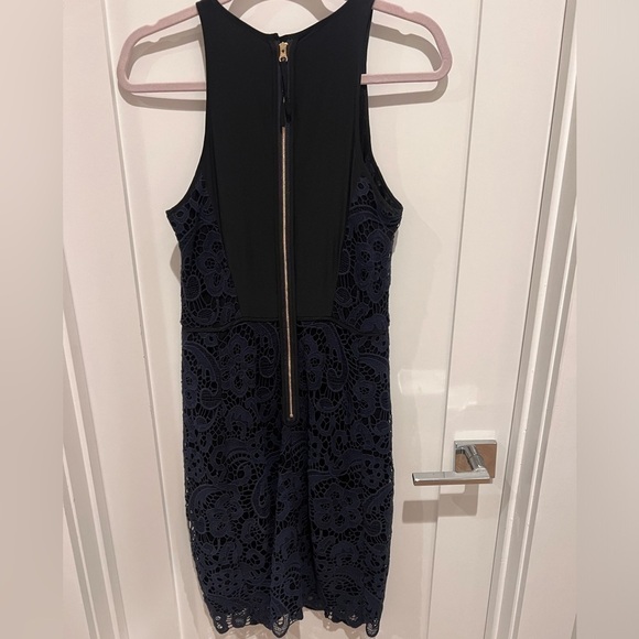 Rebecca Taylor Women's Blue Dress size 4 - Picture 7 of 9